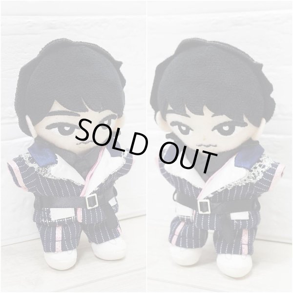 画像2: 「SALE中」すのチル コスチューム 服 ピンクver. 紅白ストライプ スーツ 衣装 紫担当 sn276 (2)