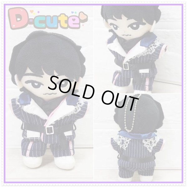 画像5: 「SALE中」すのチル コスチューム 服 ピンクver. 紅白ストライプ スーツ 衣装 紫担当 sn276 (5)