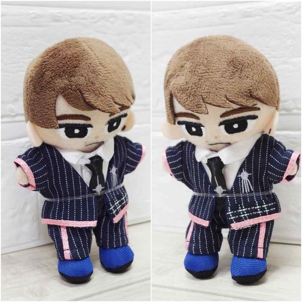 画像2: 【予約受付中】すのチル コスチューム 服 ピンクver. 紅白ストライプ スーツ 衣装 青担当 sn277 (2)