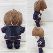 画像4: すのチル コスチューム 服 ピンクver. 紅白ストライプ スーツ 衣装 青担当 sn277 (4)
