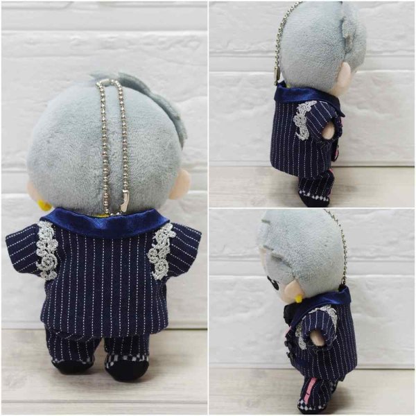 画像4: 【予約受付中】すのチル コスチューム 服 ピンクver. 紅白ストライプ スーツ 衣装 黄色担当 sn278 (4)