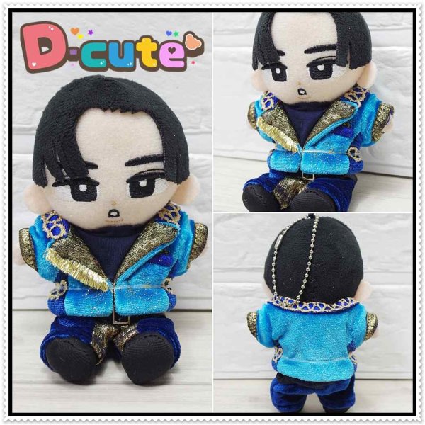 画像4: 【予約受付中】すのチル コスチューム 服 青金 衣装 黒担当 sn288 (4)