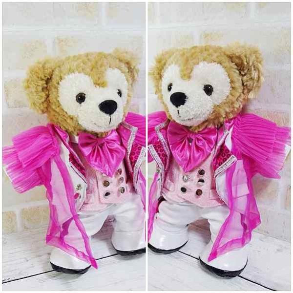 画像2: 【予約受付】ダッフィー 衣装 ポーチ&パペットサイズ (身長28cm) コスチューム 服 sn30 (2)