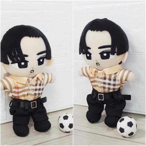 画像2: 【予約受付中】すのチル コスチューム 服 モニタリング チェック 衣装 黒 sn319 (2)