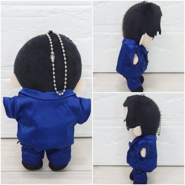 画像3: 【予約受付中】すのチル コスチューム 服 トリリオン 青スーツ 衣装 黒担当 sn343 (3)