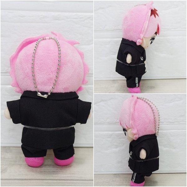 画像3: 【SALE】すのチル コスチューム 黒スーツ 服 RAYS 衣装 ピンク担当 sn382 (3)