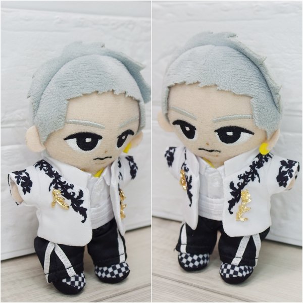 画像2: 【予約受付中】すのチルコスチューム LIVE(配信) 白黒 衣装 黄色担当 sn408 (2)