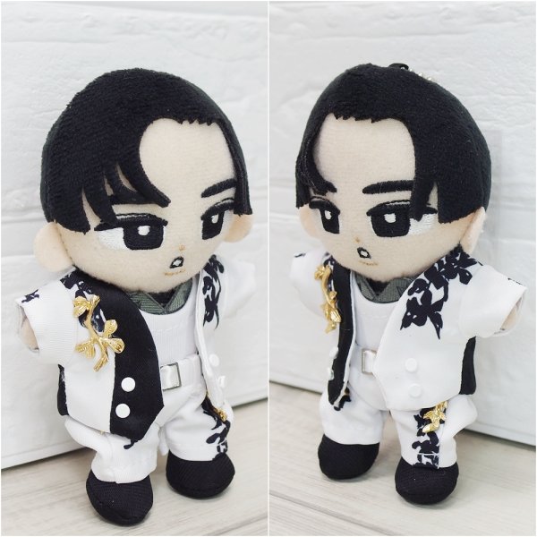 画像2: 【予約受付中】すのチルコスチューム LIVE(配信) 白黒 衣装 黒担当 sn409 (2)