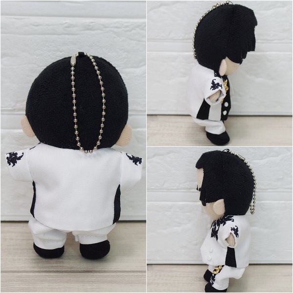 画像3: 【予約受付中】すのチルコスチューム LIVE(配信) 白黒 衣装 黒担当 sn409 (3)