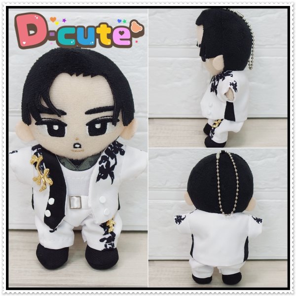 画像4: 【予約受付中】すのチルコスチューム LIVE(配信) 白黒 衣装 黒担当 sn409 (4)