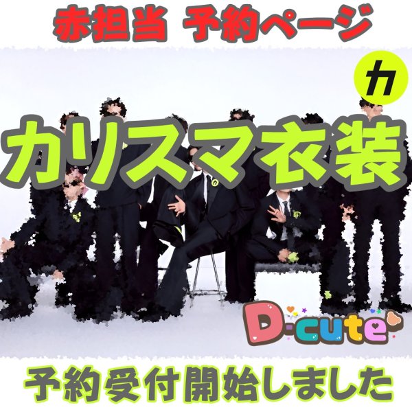画像1: 【予約受付中】 カリスマ衣装 (すのチル小/BIG選択) 赤担当 sn481 (1)