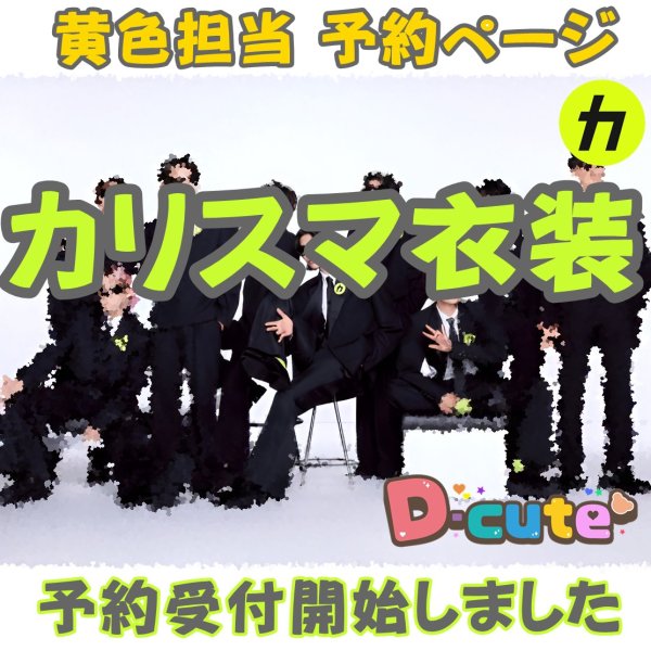 画像1: 【予約受付中】 カリスマ衣装 (すのチル小/BIG選択) 黄色担当 sn488 (1)