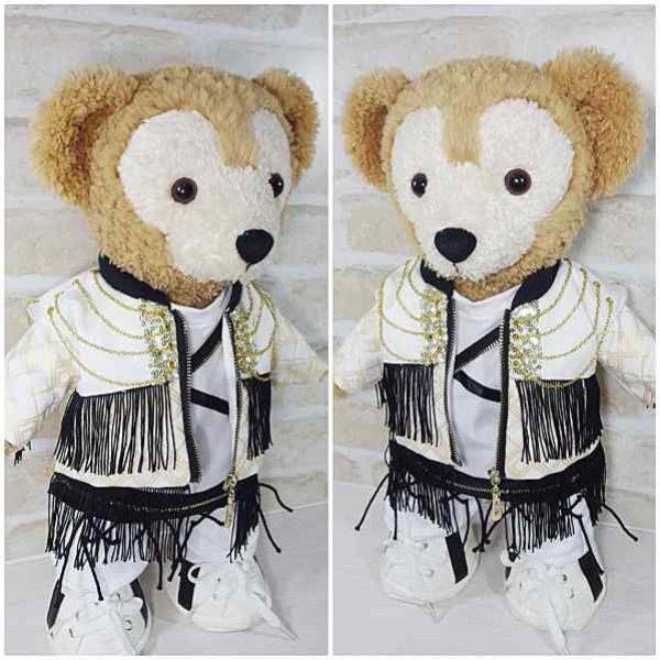 画像2: 【予約受付中】  ダッフィー 衣装 Sサイズ (身長43cm) コスチューム 服 sn49 (2)