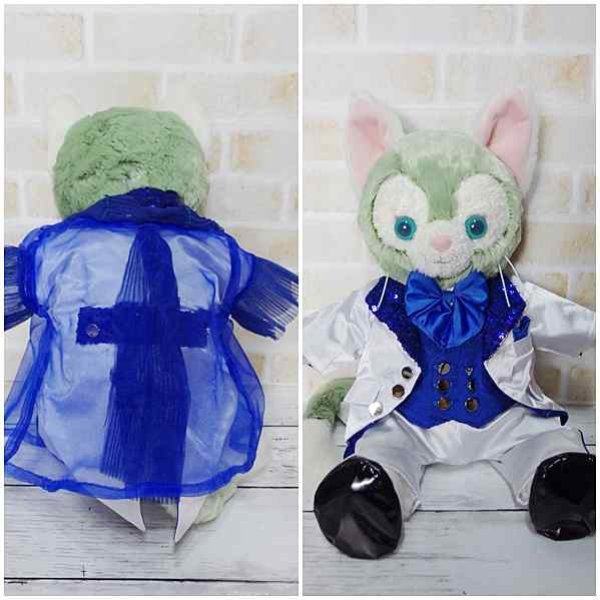 画像3: 【予約受付中】 ジェラトーニ 衣装 Sサイズ (身長43cm) コスチューム 服 sn70 青ヒラヒラ有り (3)