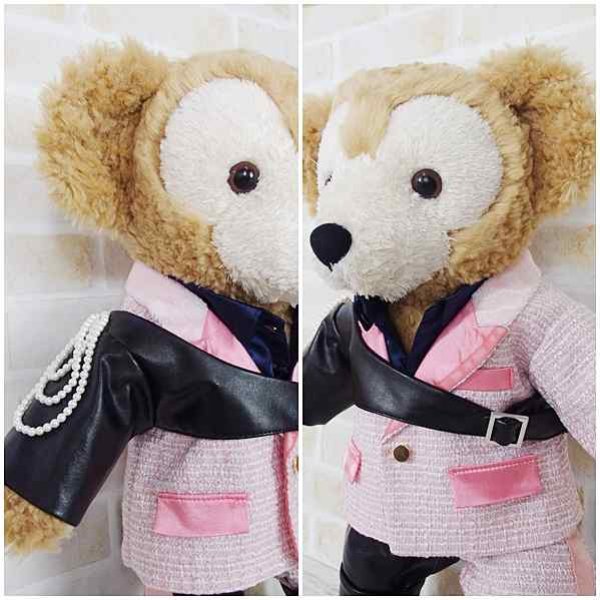 画像3: 【予約受付中】 ダッフィー 衣装 Sサイズ (身長43cm) コスチューム 服 sn71 赤担当 (3)