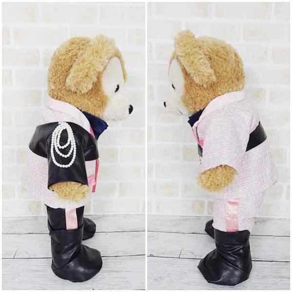 画像4: 【予約受付中】 ダッフィー 衣装 Sサイズ (身長43cm) コスチューム 服 sn71 赤担当 (4)