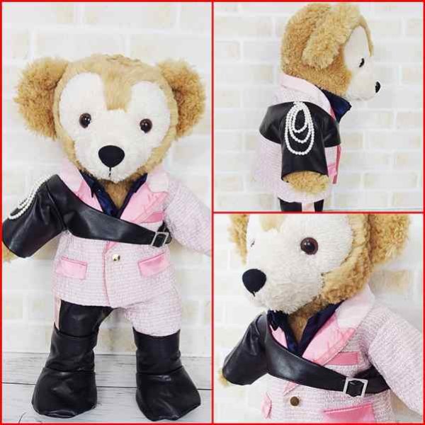 画像6: 【予約受付中】 ダッフィー 衣装 Sサイズ (身長43cm) コスチューム 服 sn71 赤担当 (6)