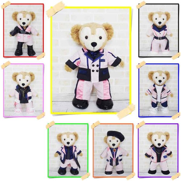 画像8: 【予約受付中】 ダッフィー 衣装 Sサイズ (身長43cm) コスチューム 服 sn71 赤担当 (8)