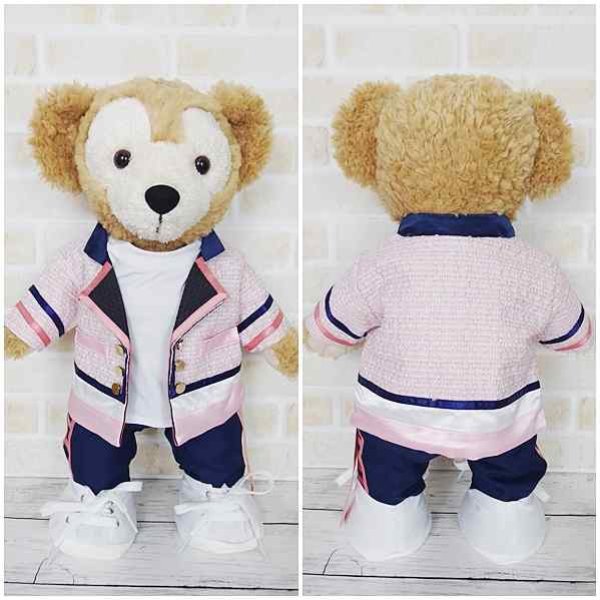 画像5: 【予約受付中】 ダッフィー 衣装 Sサイズ (身長43cm) コスチューム 服 sn77 青担当 (5)