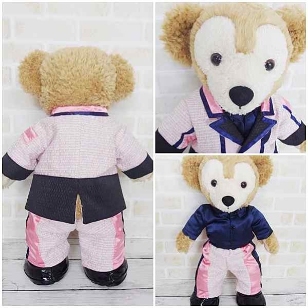 画像5: 【予約受付中】 ダッフィー 衣装 Sサイズ (身長43cm) コスチューム 服 sn78 黄色担当 (5)