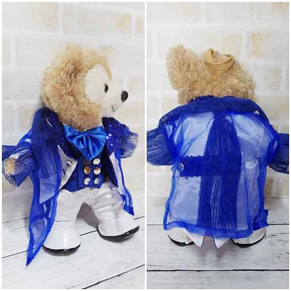 画像3: 【予約受付中】  ダッフィー 衣装 ポーチ&パペットサイズ (身長28cm) コスチューム 服 sn80 (3)