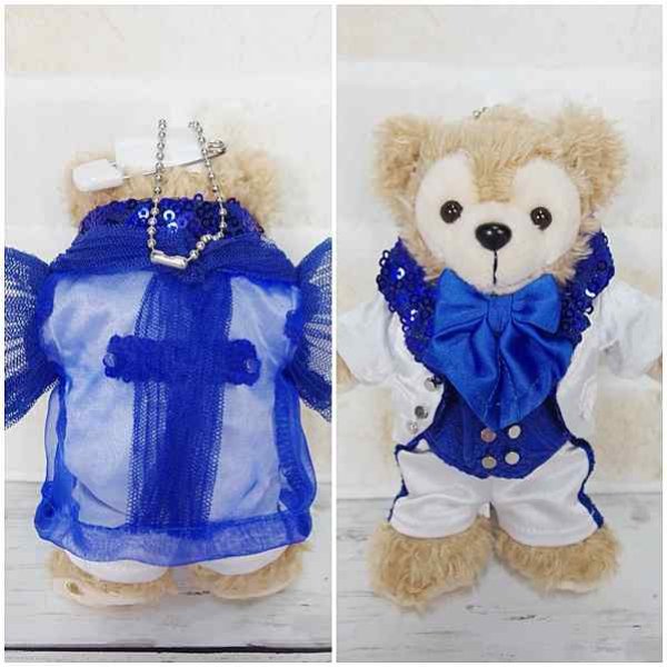 画像4: 【予約受付中】ダッフィー 衣装 ぬいばサイズ (全長14cm)  青ヒラヒラ sn90 (4)