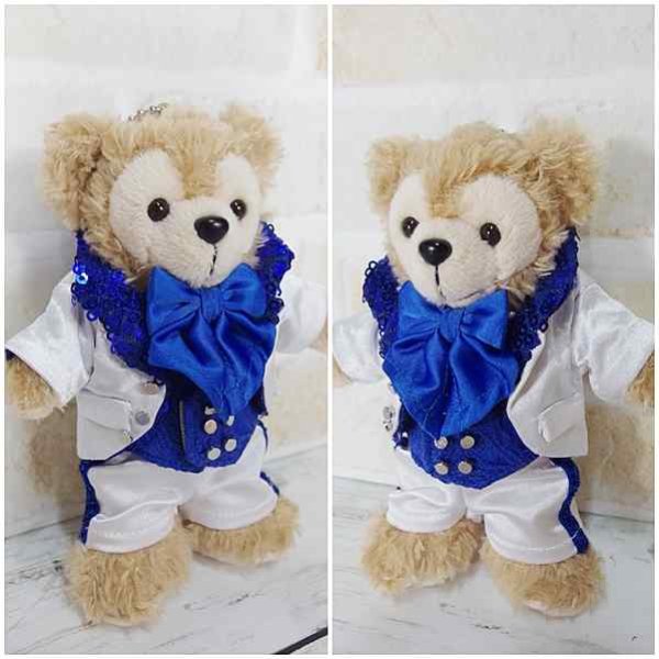 画像5: 【予約受付中】ダッフィー 衣装 ぬいばサイズ (全長14cm)  青ヒラヒラ sn90 (5)