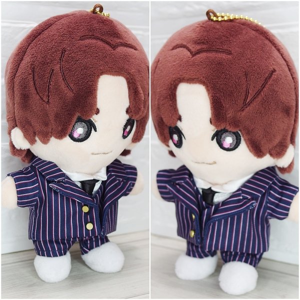 画像2: 手つなぎスト衣装 ネイビー ストライプ コスチューム 服 six20 全員共通 (2)