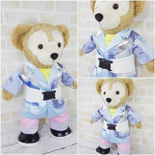 画像2: 【予約受付中】  ダッフィー 衣装 Sサイズ (身長43cm) Travis 風コスチューム 服 t25 (2)