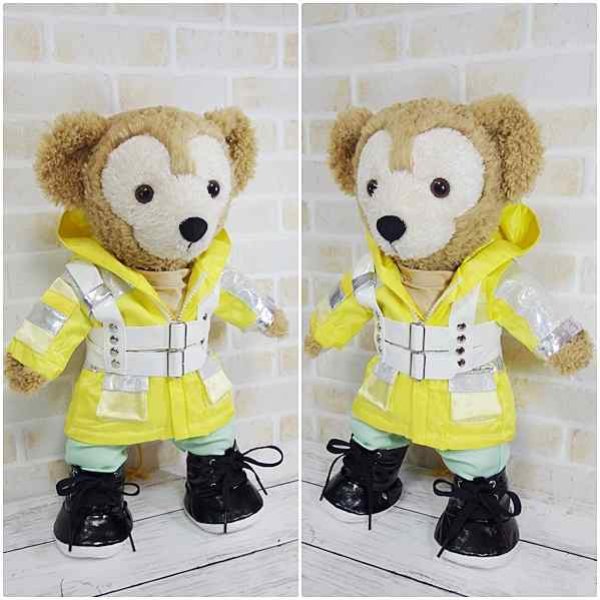 画像2: 【予約受付中】  ダッフィー 衣装 Sサイズ (身長43cm) Travis 風コスチューム 服 t26 (2)
