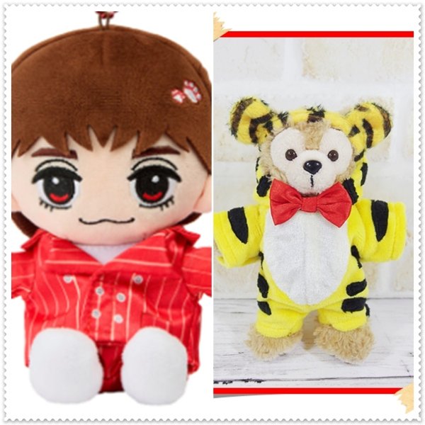 画像1: 【予約受付中】  Travis はぴぬい 虎 衣装 赤担当 (1)