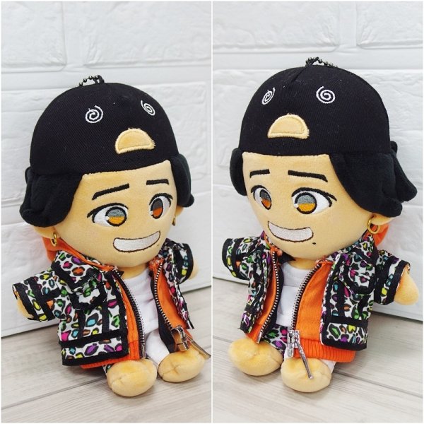 画像2: 【予約受付中】 WEST.ちびスト 服 衣装 パリピポ ヒョウ柄 コスチューム 服 桐 w613 chibiwest (2)