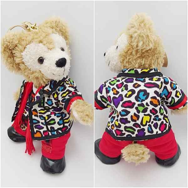 画像2: ダッフィー&ジェラトーニ 衣装 ポーチサイズ (身長28cm) west コスチューム 服 重 w61 (2)