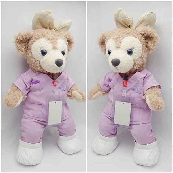 画像2: 【予約受付中】ダッフィー 衣装 Sサイズ (身長43cm) 山P コードブルー 風 コスチューム 服 yp06 (2)