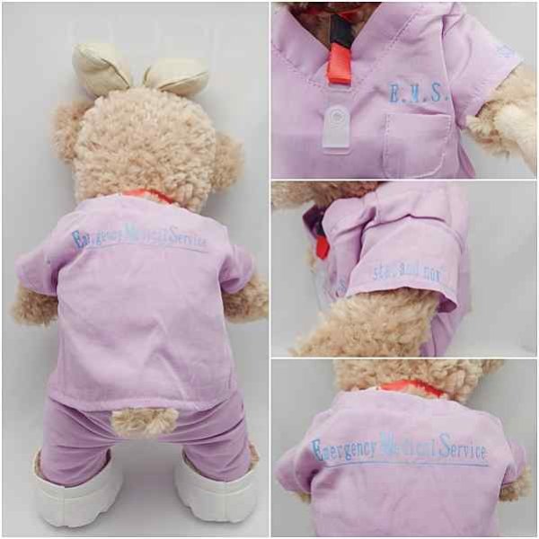 画像3: 【予約受付中】ダッフィー 衣装 Sサイズ (身長43cm) 山P コードブルー 風 コスチューム 服 yp06 (3)