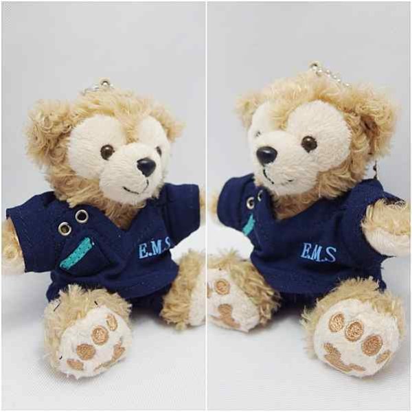 画像2: 【予約受付中】 ダッフィー＆シェリーメイ キーホルダーサイズ 山P コードブルー 風 コスチューム 服 yp10 (2)