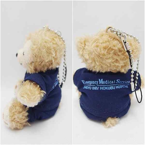 画像3: 【予約受付中】 ダッフィー＆シェリーメイ キーホルダーサイズ 山P コードブルー 風 コスチューム 服 yp10 (3)