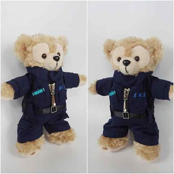 画像2: 【予約受付中】ダッフィー 衣装 ぬいばサイズ (全長14cm)山P コードブルー 風 コスチューム 服 yp13 (2)