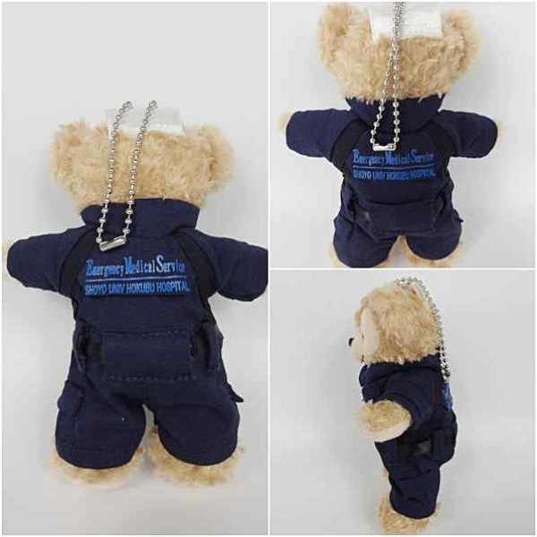 画像3: 【予約受付中】ダッフィー 衣装 ぬいばサイズ (全長14cm)山P コードブルー 風 コスチューム 服 yp13 (3)