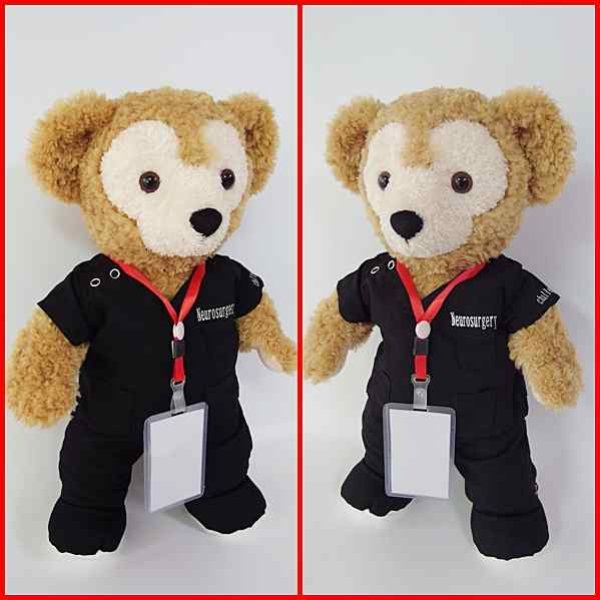 画像2: 【予約受付中】ダッフィー 衣装 Sサイズ (身長43cm) 山P コードブルー 風 コスチューム 服 yp14 (2)