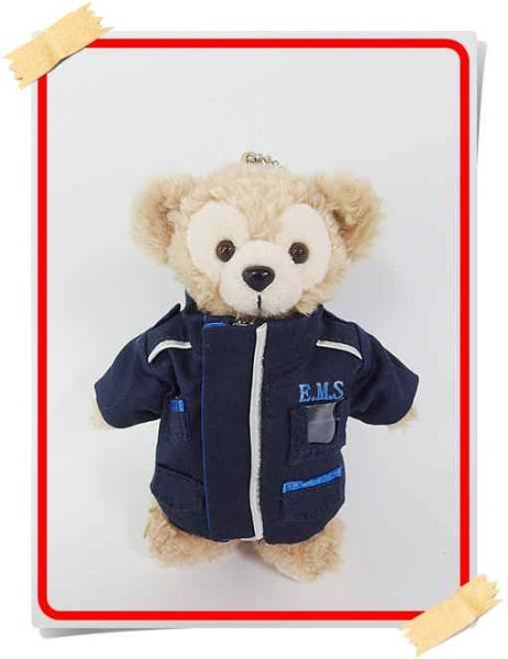 画像1: 【予約受付中】ダッフィー 衣装 ぬいばサイズ (全長14cm)山P コードブルー 風 コスチューム 服 yp17 (1)