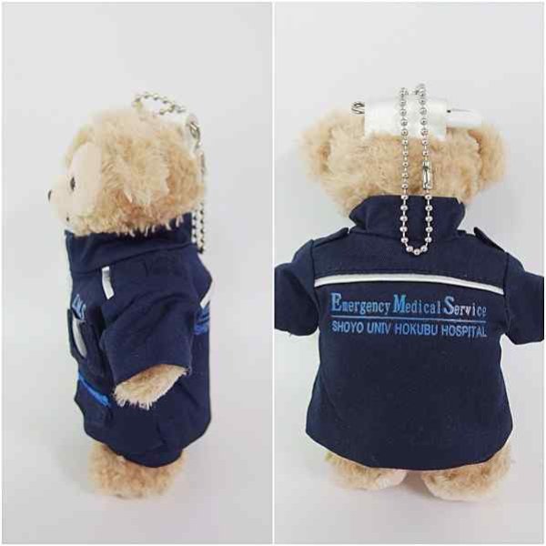 画像3: 【予約受付中】ダッフィー 衣装 ぬいばサイズ (全長14cm)山P コードブルー 風 コスチューム 服 yp17 (3)