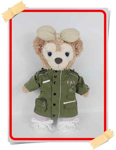画像1: 【予約受付中】 ダッフィー 衣装 Sサイズ (身長43cm) 山P コードブルー 風 コスチューム 服 yp21 (1)
