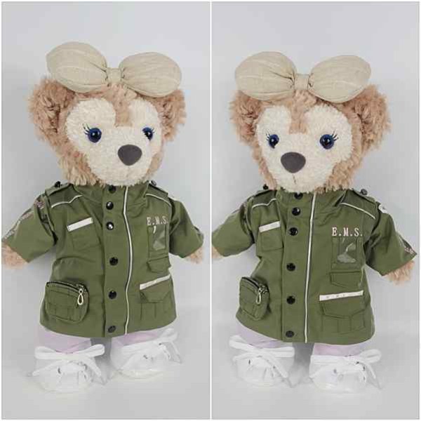画像2: 【予約受付中】 ダッフィー 衣装 Sサイズ (身長43cm) 山P コードブルー 風 コスチューム 服 yp21 (2)